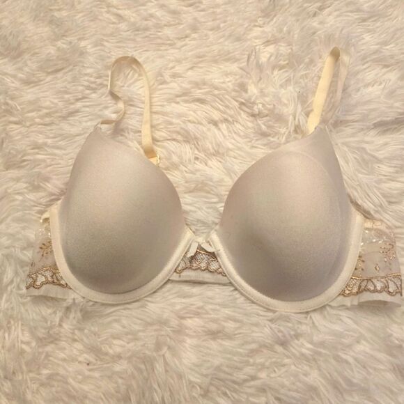 Simply Vera Wang Underwire Embroidered Lace Bra 34B - Picture 1 of 7